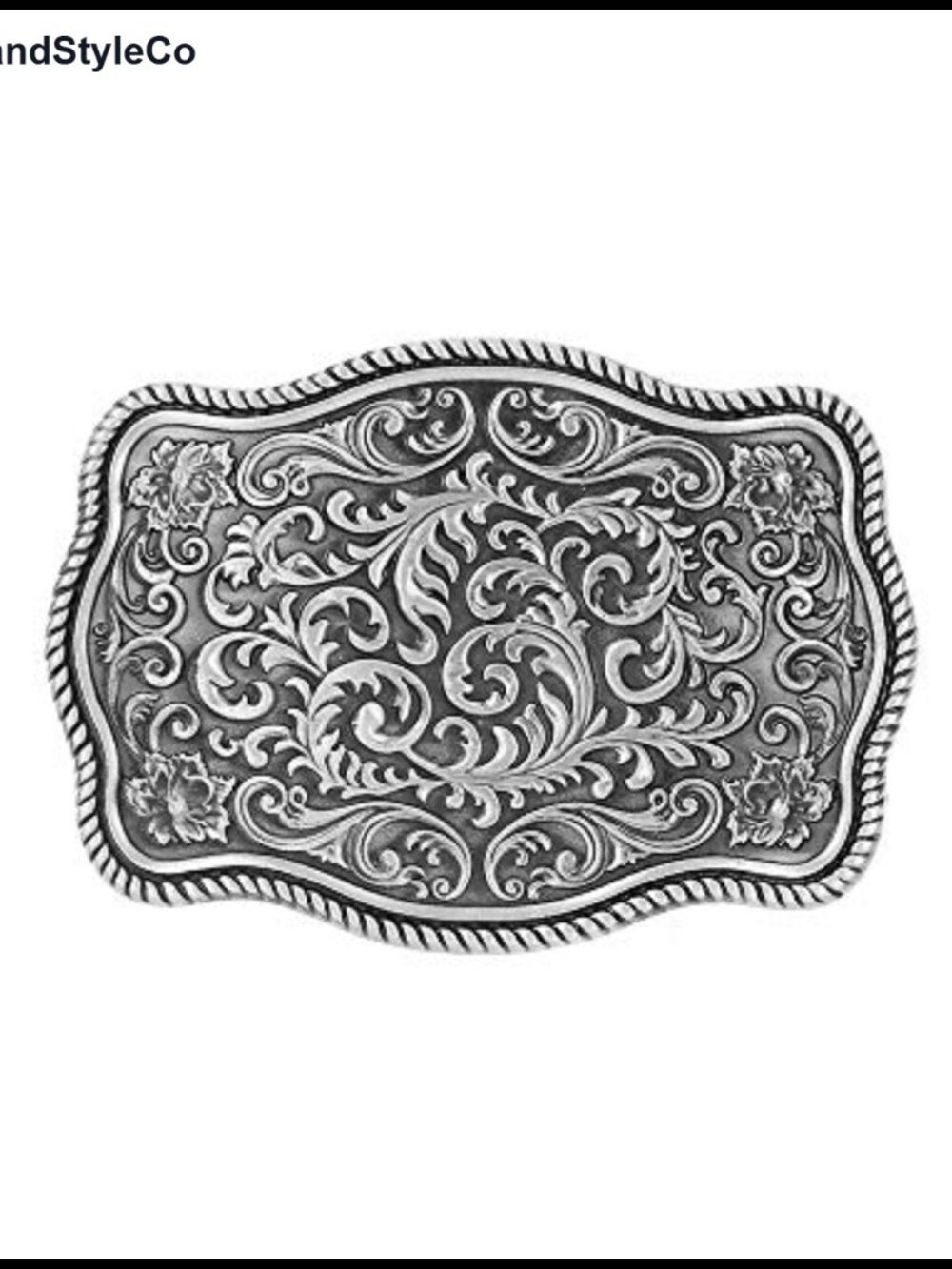 Vintage Western Cowboy Belt Buckle - Large Fit 1.5 inch Belts Metal Alloy